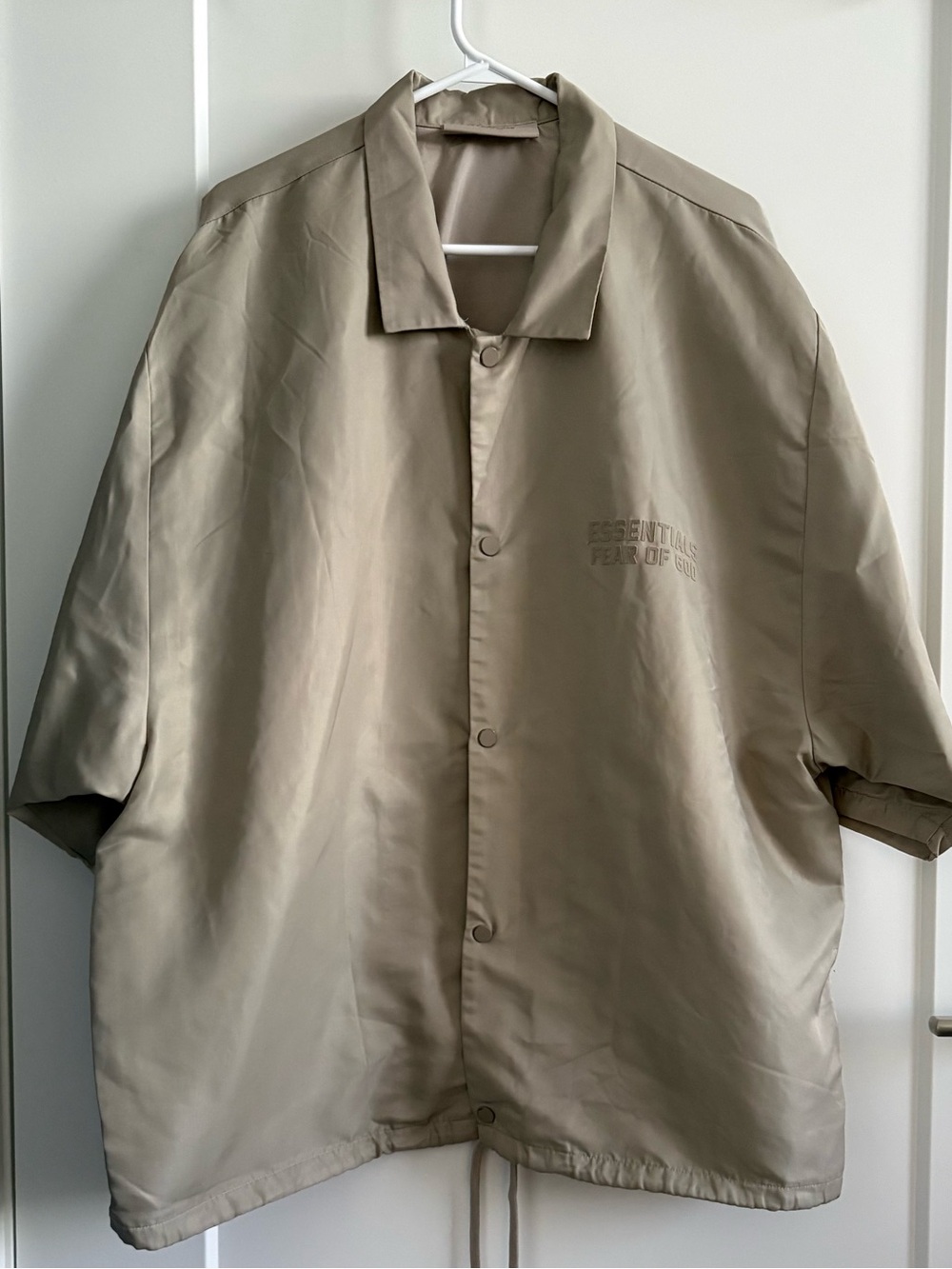 Essentials Short-Sleeve Windbreaker Jacket